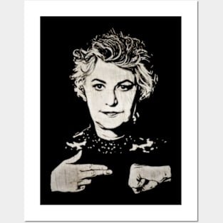 Dorothy Zbornak Run the Jewels // Bea Arthur Tribute Posters and Art